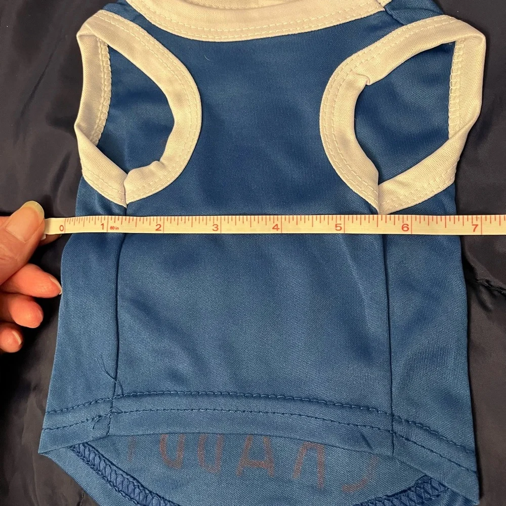 𝓟𝓵𝓪𝔂𝓯𝓾𝓵 𝓑𝓵𝓾𝓮 𝓟𝓮𝓽 𝓢𝓱𝓲𝓻𝓽 𝔀𝓲𝓽𝓱 𝓞𝓻𝓪𝓷𝓰𝓮 𝓒𝓻𝓪𝓫 𝓝𝓦𝓞𝓣 - Picture 4 of 4